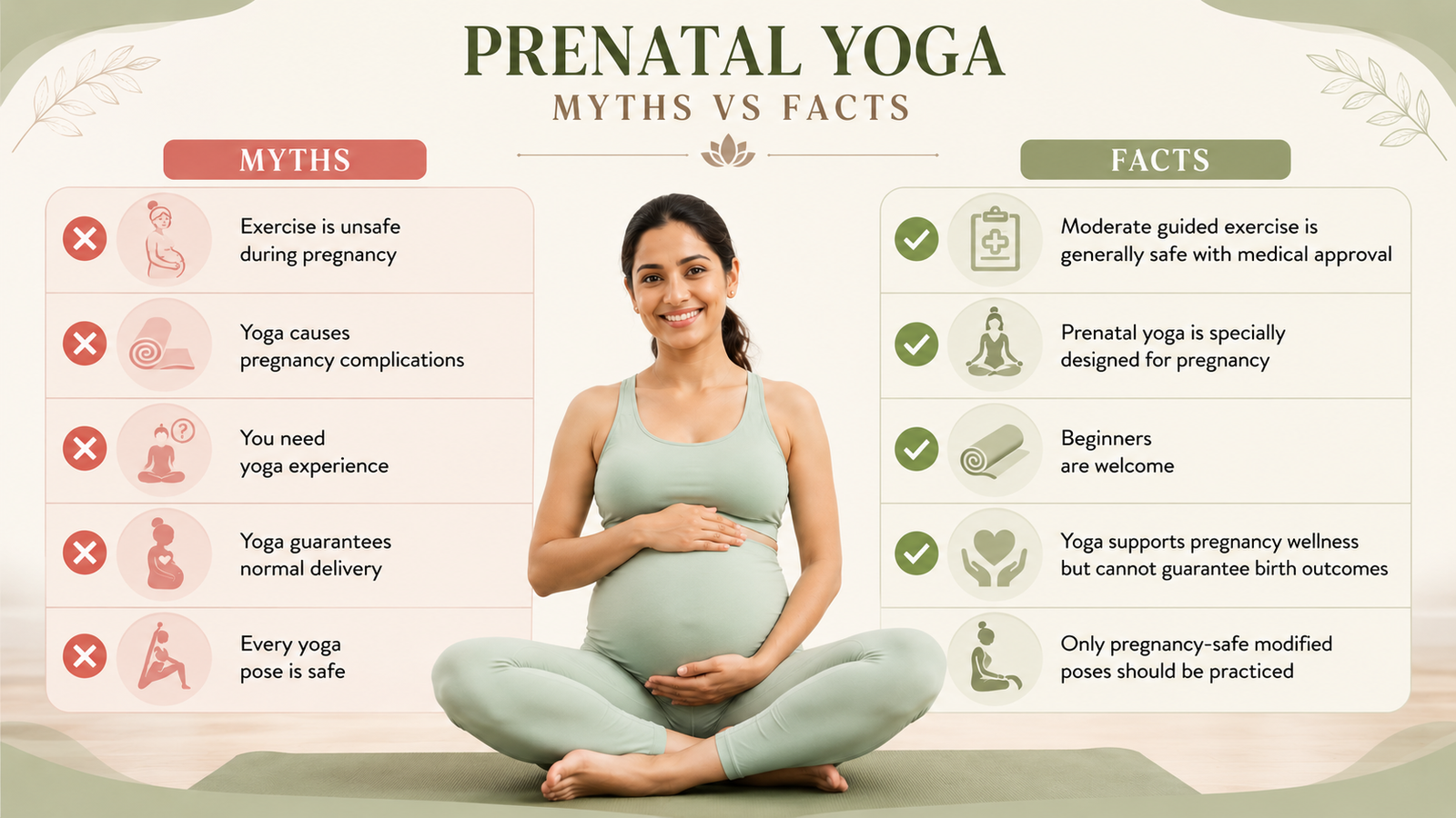The Biggest Myths About Yoga During Pregnancy