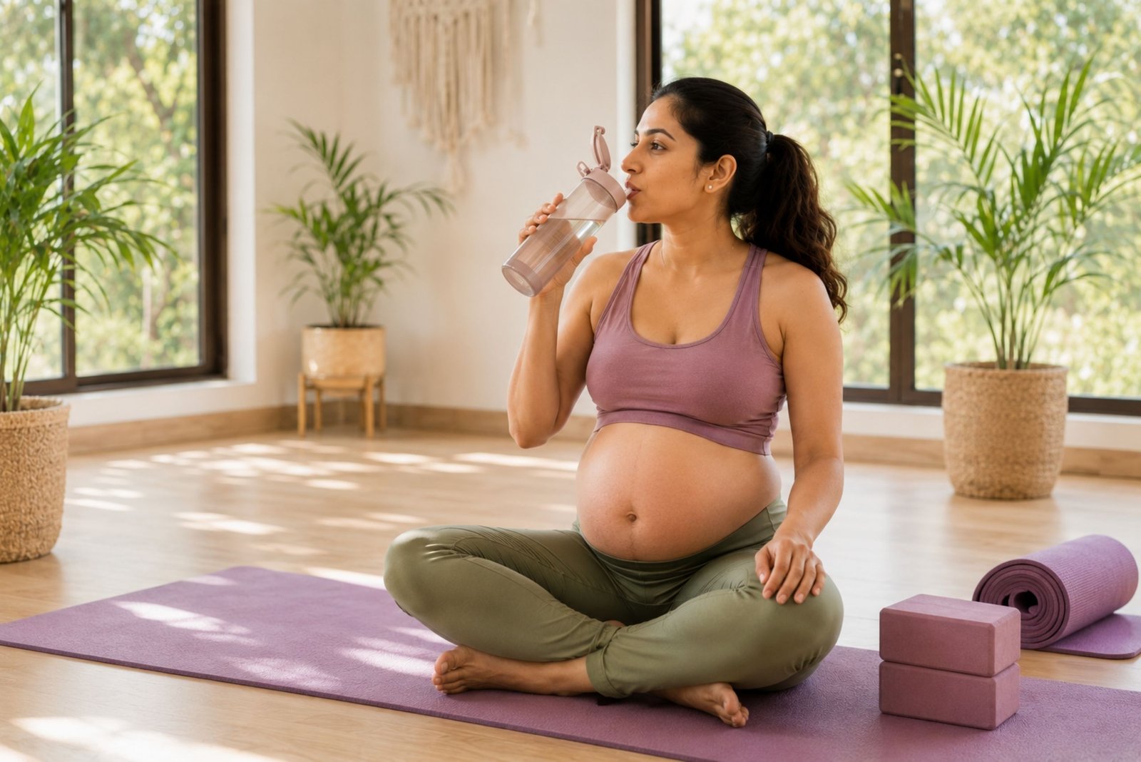 Hydration Tips for Pregnant Women Attending Yoga Classes
