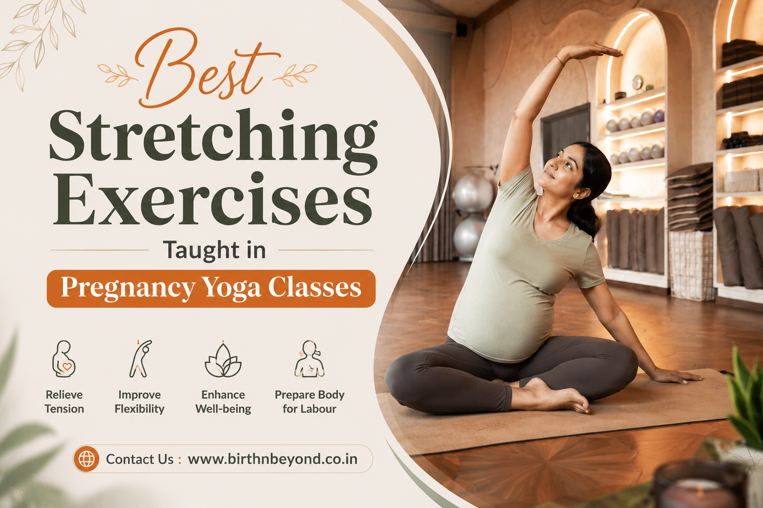 Best Stretching Exercises Taught in Pregnancy Yoga Classes
