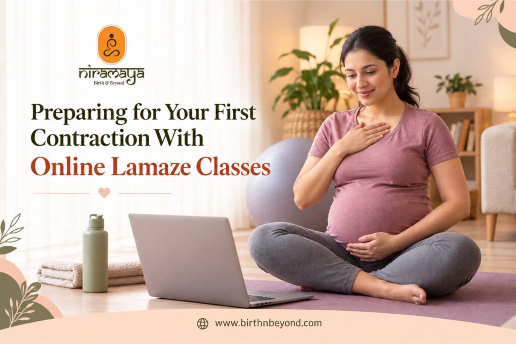 Preparing for Your First Contraction With Online Lamaze Classes